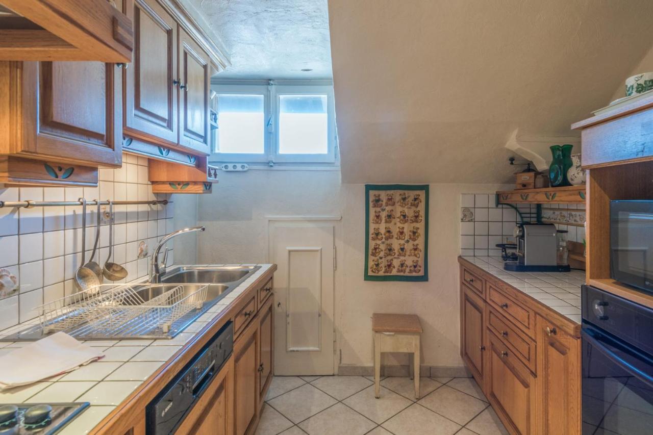 Appartement T2 chaleureux et typique avec balcon au coeur de Megève - Welkeys Extérieur photo