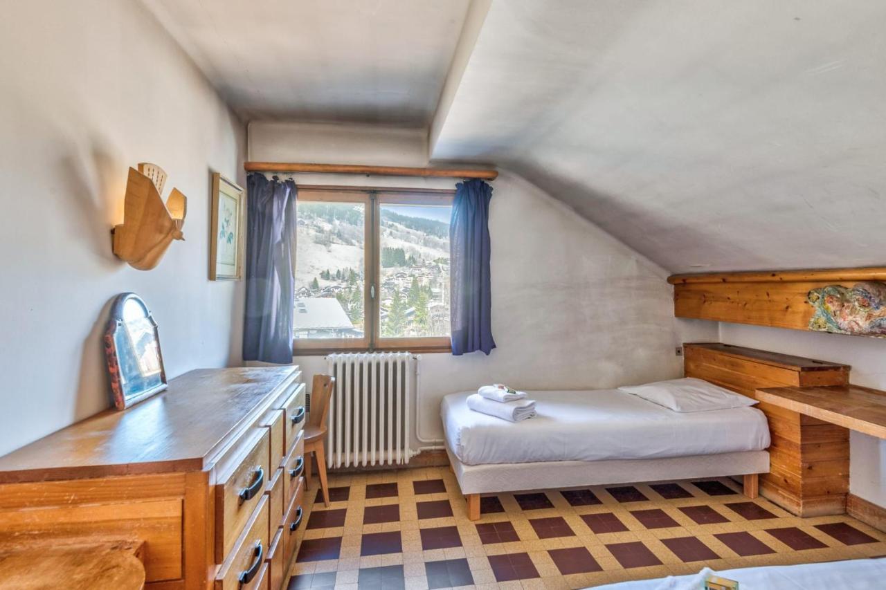 Appartement T2 chaleureux et typique avec balcon au coeur de Megève - Welkeys Extérieur photo